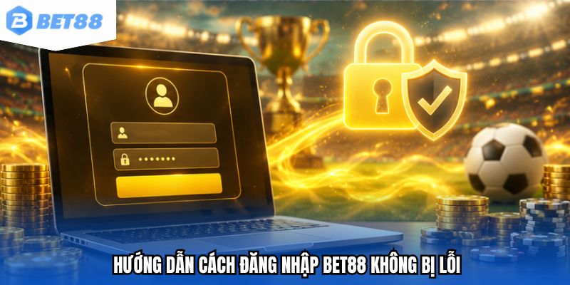 Hướng dẫn cách đăng nhập BET88 không bị lỗi