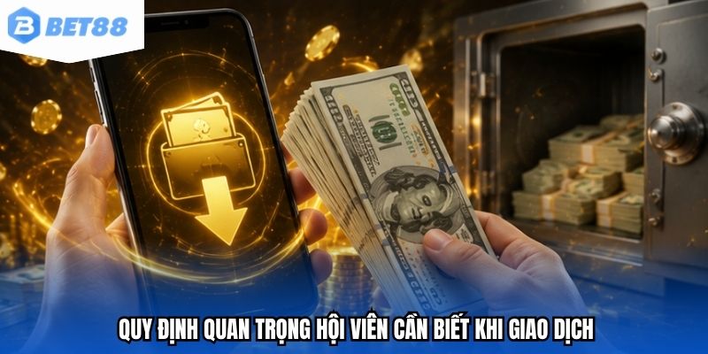 Quy định quan trọng hội viên cần biết khi giao dịch