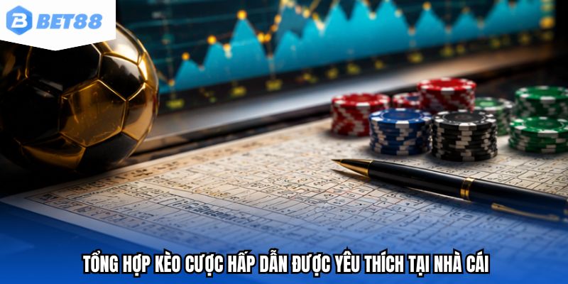 Tổng hợp kèo cược hấp dẫn được yêu thích tại nhà cái